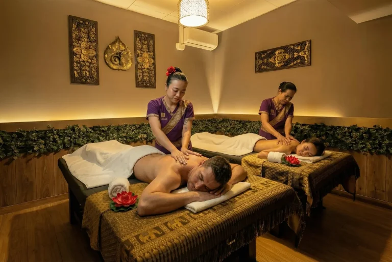 Regalar masaje para dos en Barcelona, una experiencia romántica en suite privada para parejas.